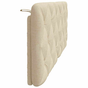 Kopfteil-Kissen Creme 140 cm
