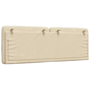Kopfteil-Kissen Creme 140 cm