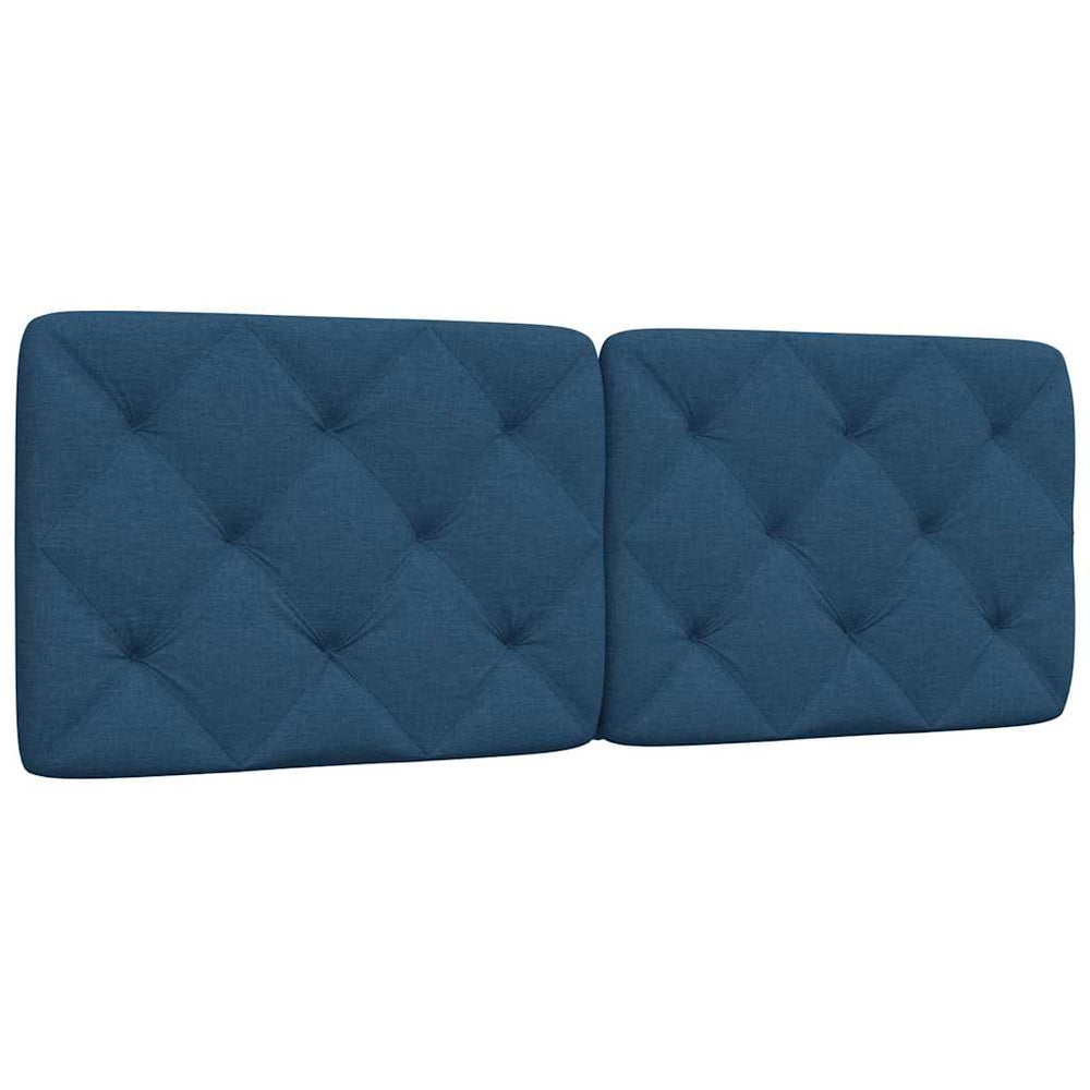 Kopfteil Kissen Blau 140 cm