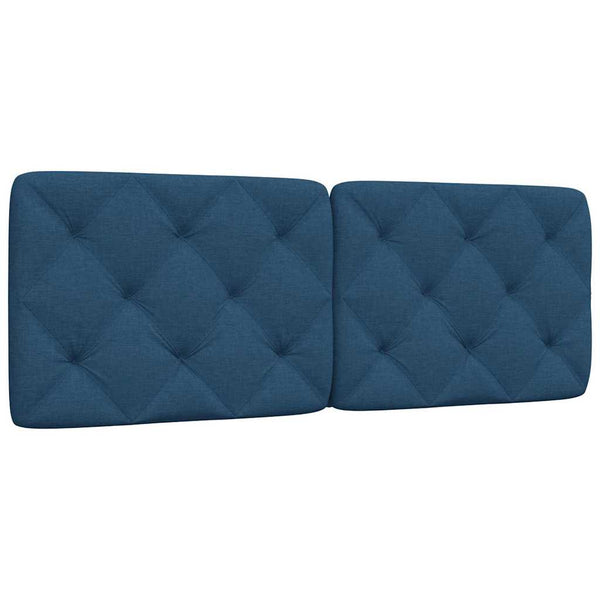 Kopfteil Kissen Blau 140 cm