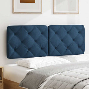 Kopfteil Kissen Blau 140 cm