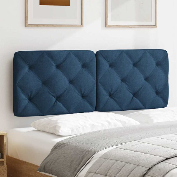 Kopfteil Kissen Blau 140 cm