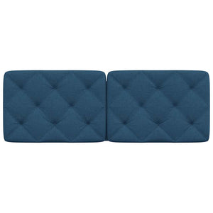 Kopfteil Kissen Blau 140 cm
