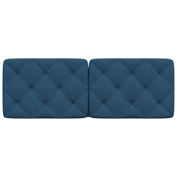 Kopfteil Kissen Blau 140 cm