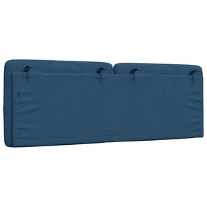 Kopfteil Kissen Blau 140 cm