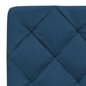 Kopfteil Kissen Blau 140 cm