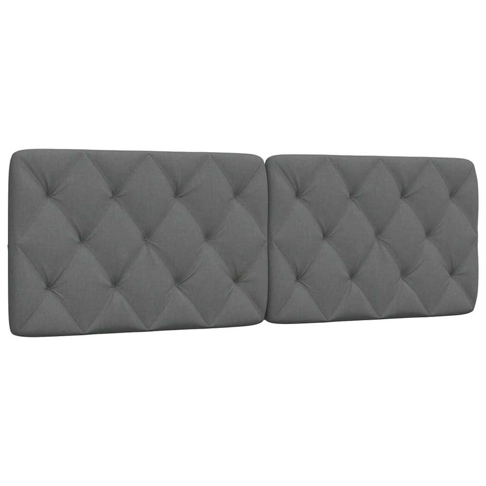 Kopfteil Kissen Dunkelgrau 160cm