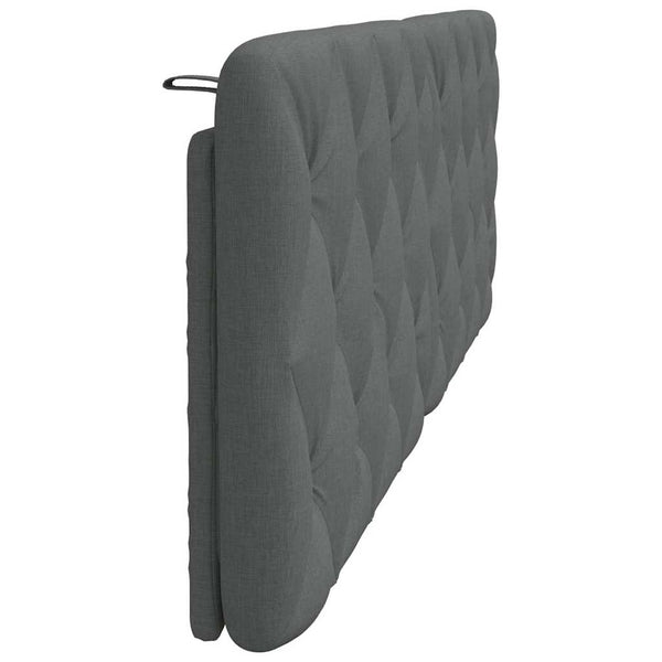 Kopfteil Kissen Dunkelgrau 160cm