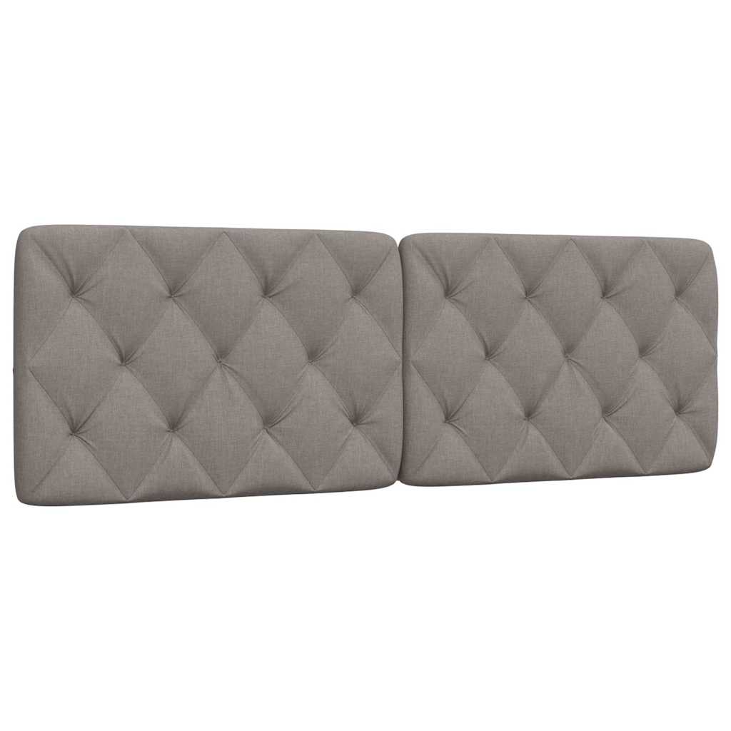 Kopfteil Kissen Taupe 160 cm
