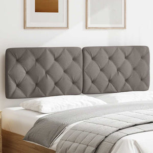 Kopfteil Kissen Taupe 160 cm
