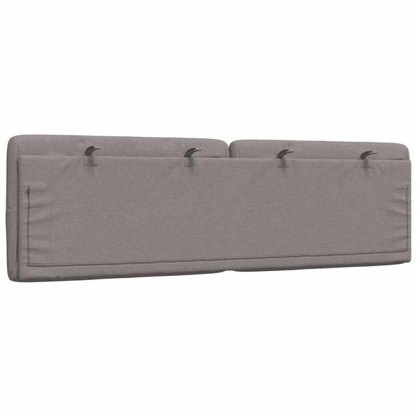 Kopfteil Kissen Taupe 160 cm