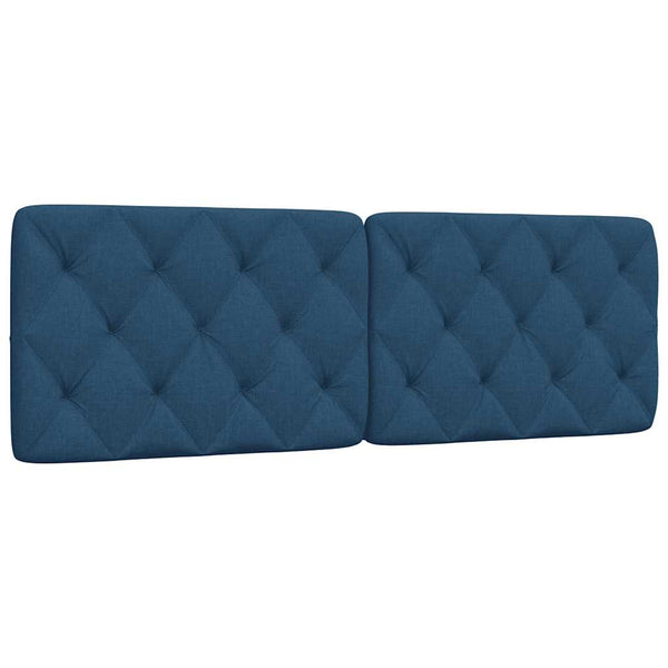 Kopfteil Kissen Blau 160cm