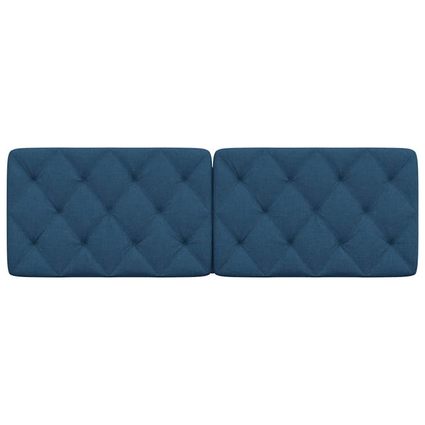 Kopfteil Kissen Blau 160cm