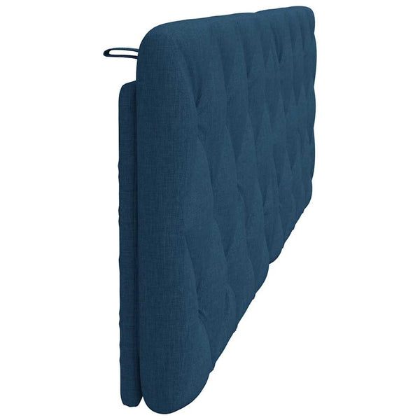 Kopfteil Kissen Blau 160cm