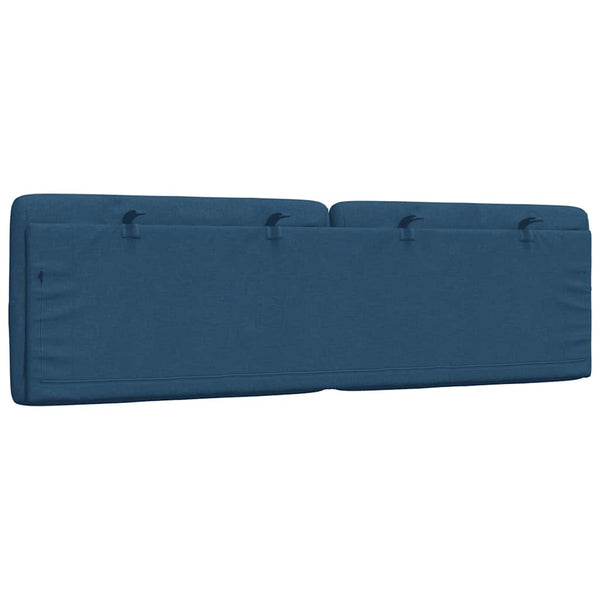 Kopfteil Kissen Blau 160cm