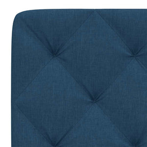 Kopfteil Kissen Blau 160cm