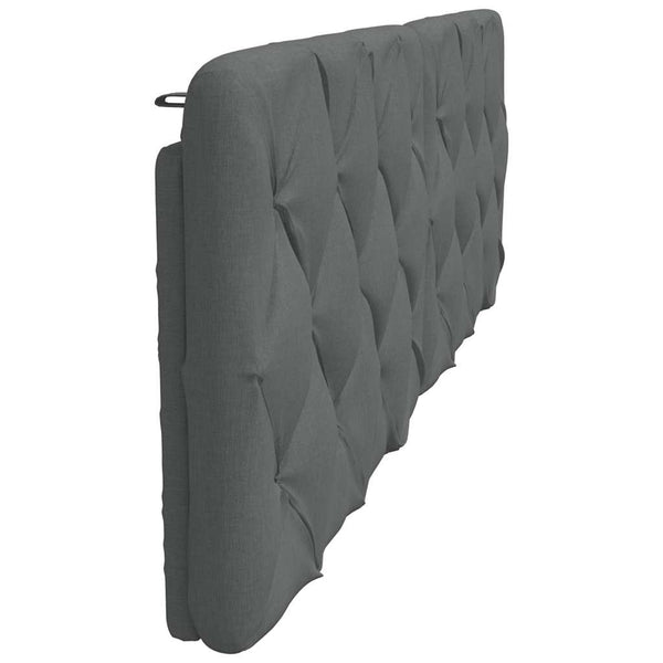 Kopfteil Kissen Dunkelgrau 180 cm