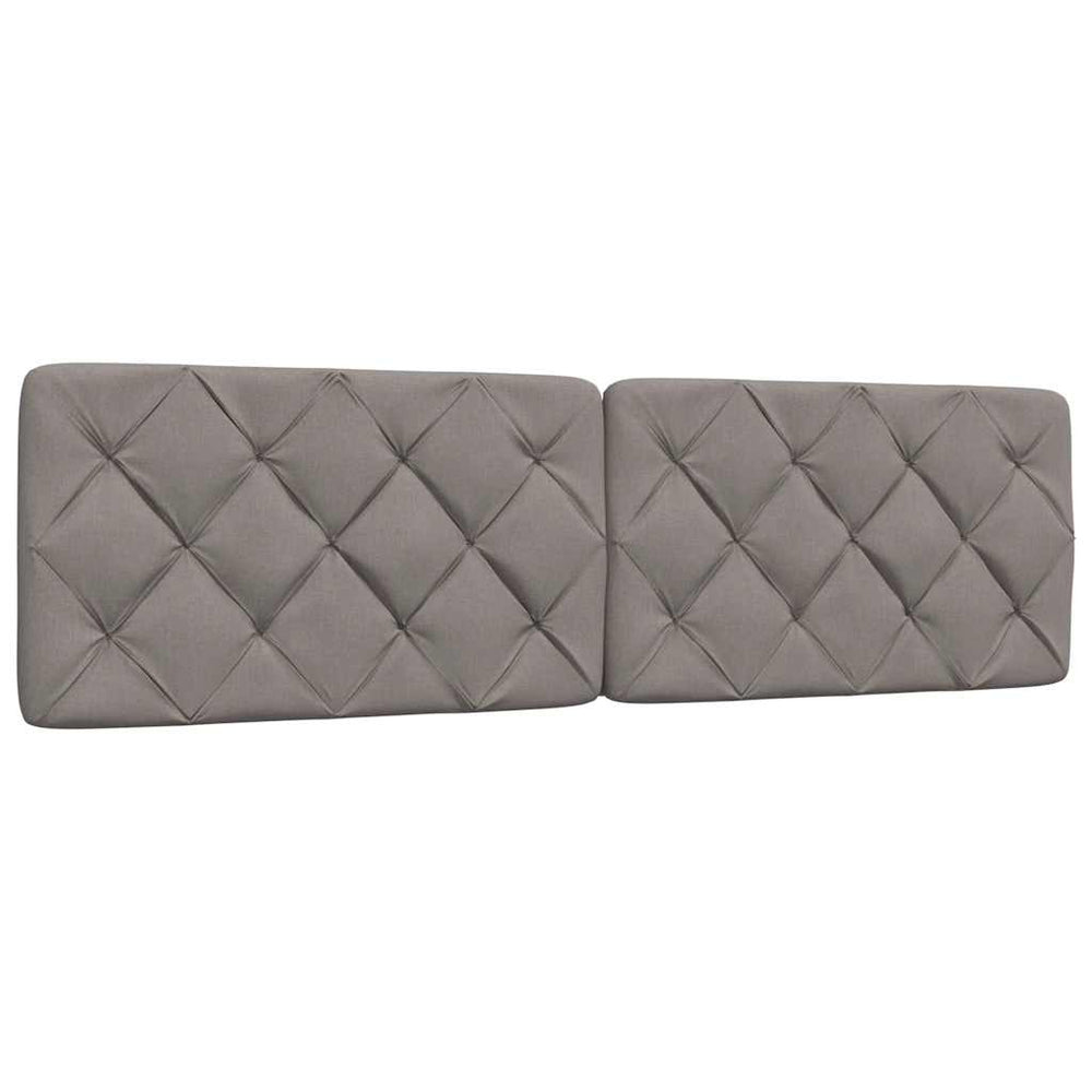 Kopfteil Kissen Taupe 180 cm