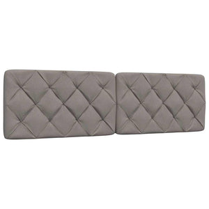 Kopfteil Kissen Taupe 180 cm
