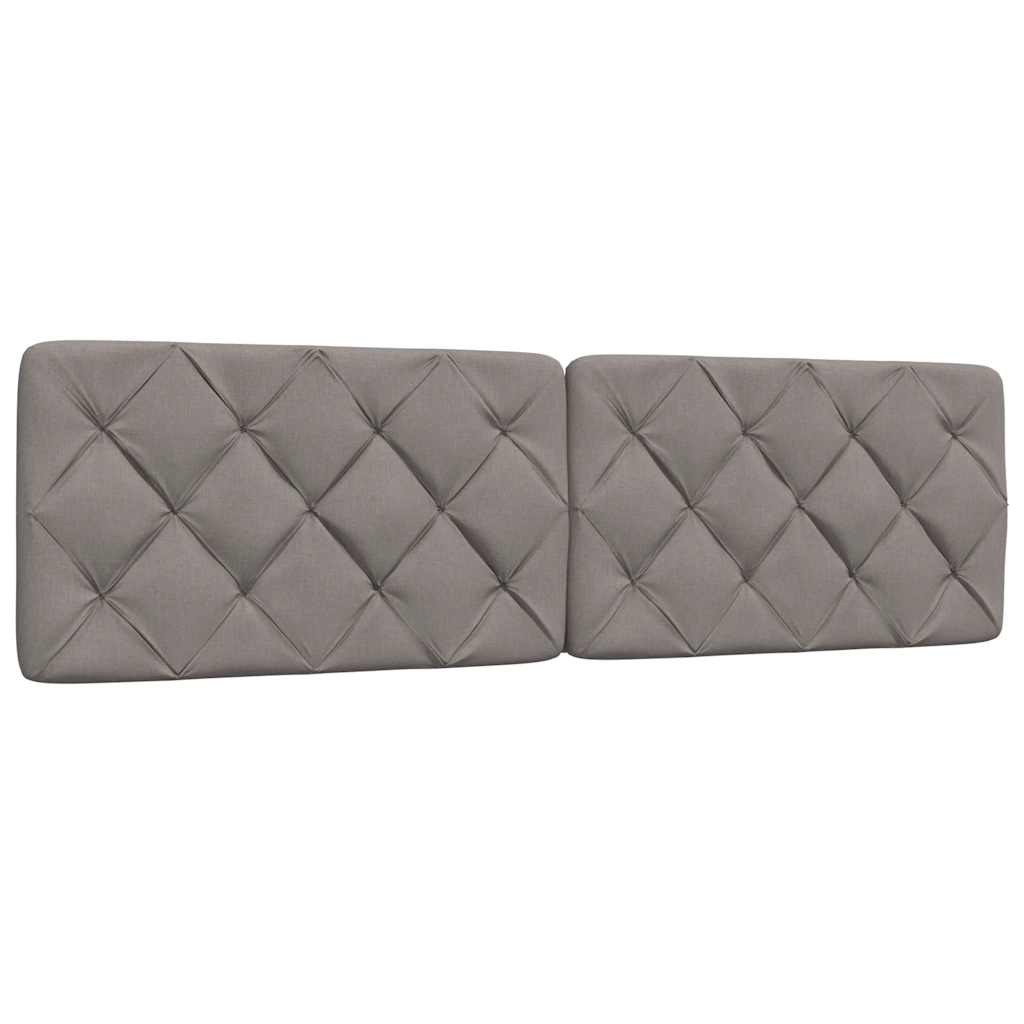 Kopfteil Kissen Taupe 180 cm
