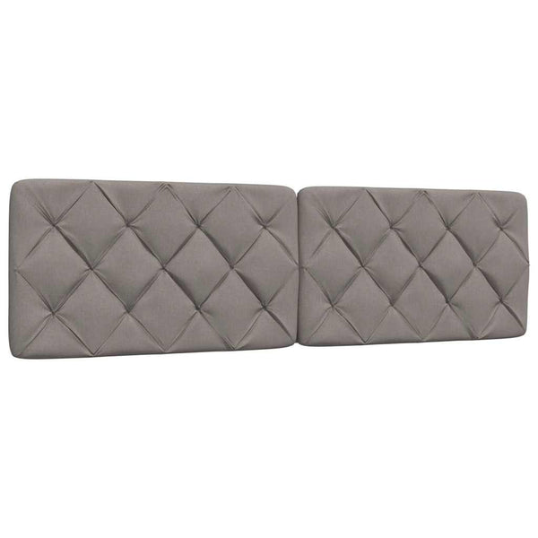 Kopfteil Kissen Taupe 180 cm