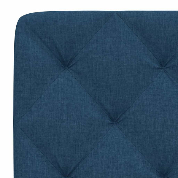 Blaues Kopfteil-Kissen 180 cm
