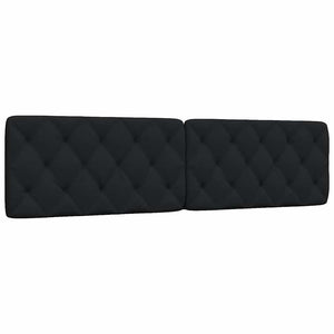 Kopfteil Kissen Schwarz 200 cm