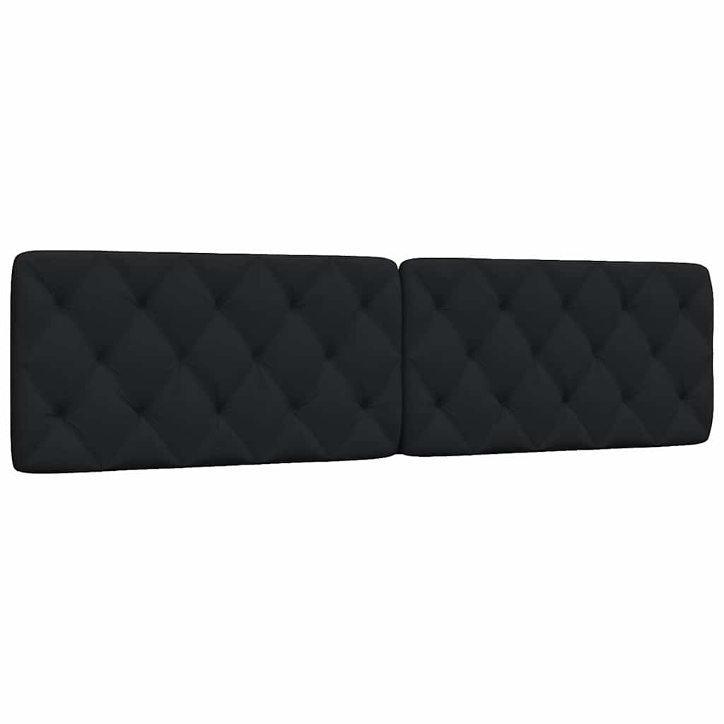 Kopfteil Kissen Schwarz 200 cm