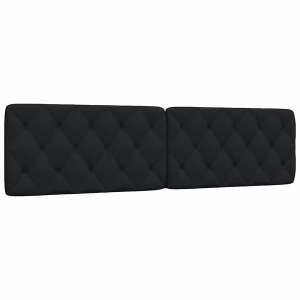 Kopfteil Kissen Schwarz 200 cm