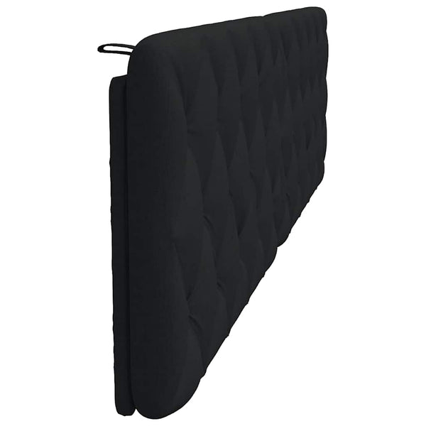 Kopfteil Kissen Schwarz 200 cm