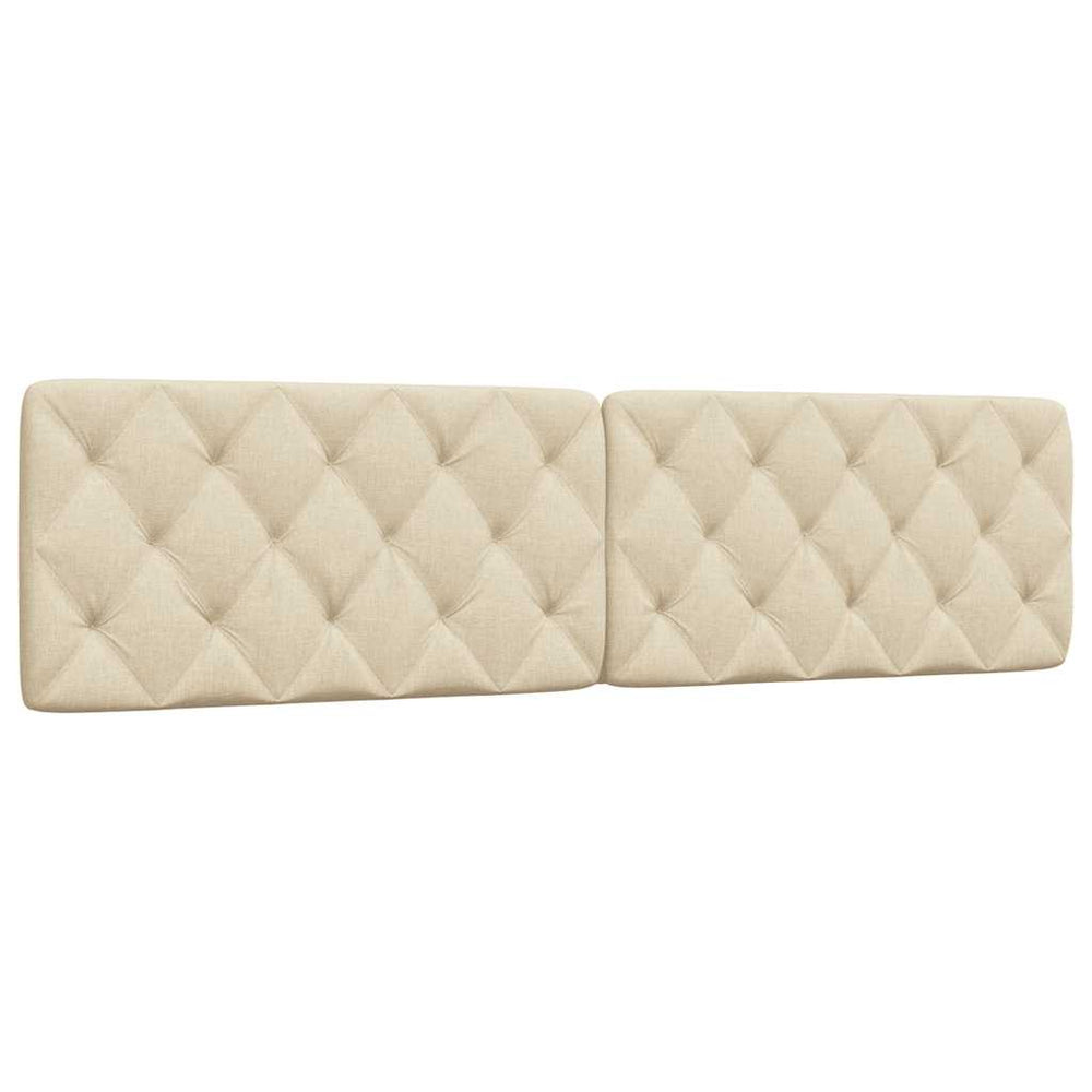 Kopfteil-Kissen Creme 200 cm