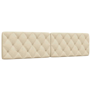 Kopfteil-Kissen Creme 200 cm
