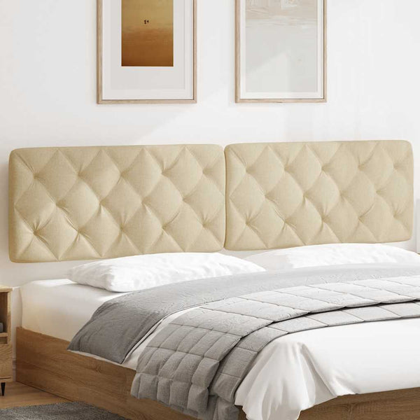 Kopfteil-Kissen Creme 200 cm