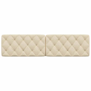 Kopfteil-Kissen Creme 200 cm