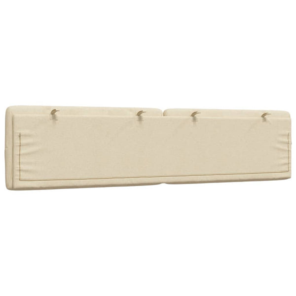 Kopfteil-Kissen Creme 200 cm