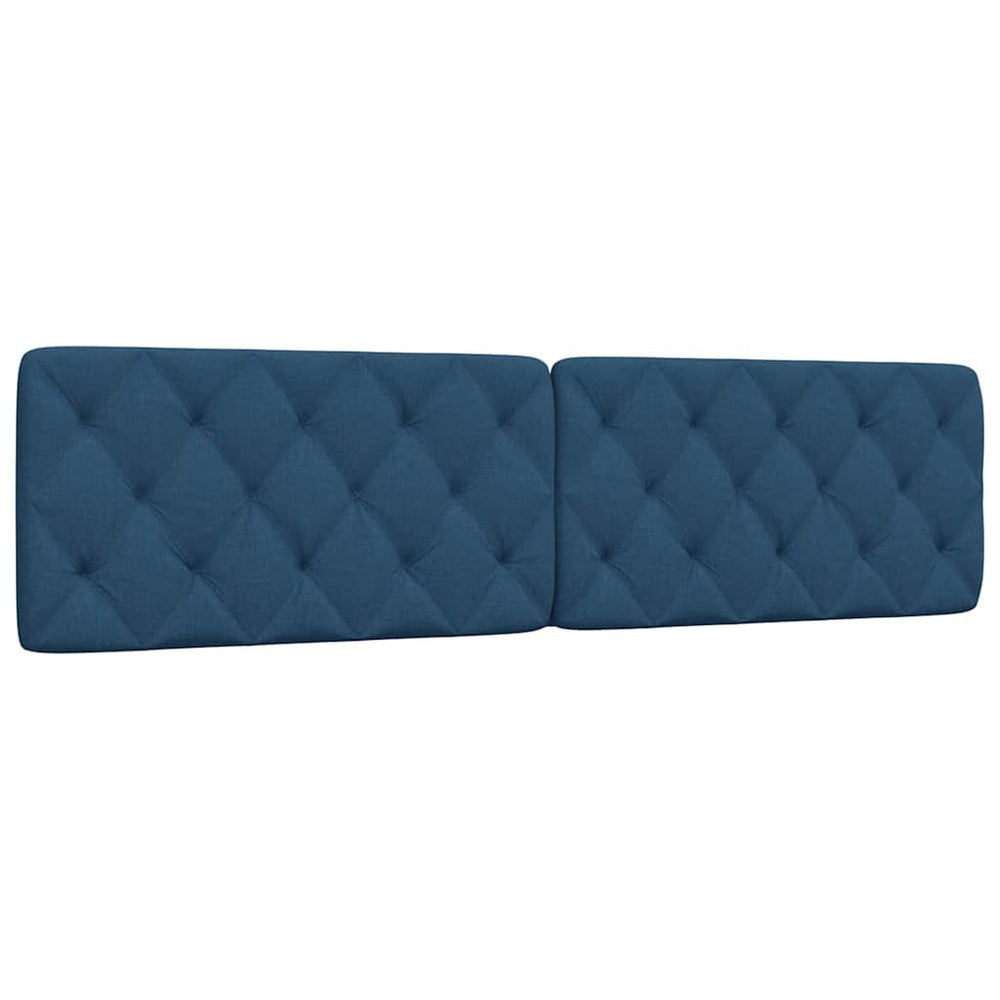 Kopfteil Kissen Blau 200 cm