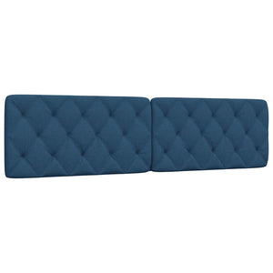 Kopfteil Kissen Blau 200 cm