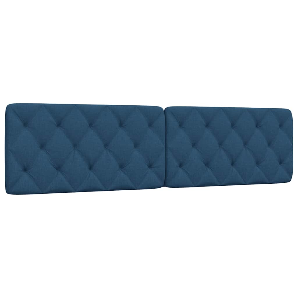 Kopfteil Kissen Blau 200 cm