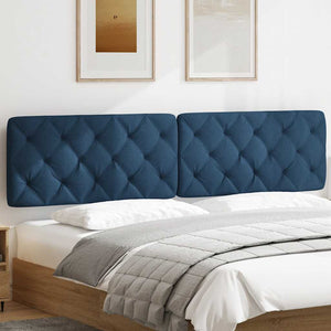 Kopfteil Kissen Blau 200 cm