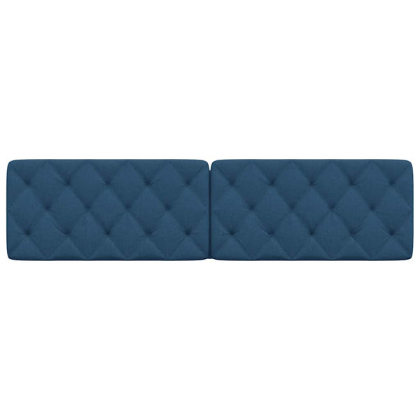 Kopfteil Kissen Blau 200 cm