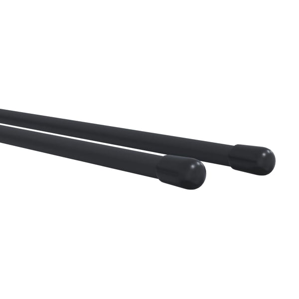 Gerätehalter Wandmontage, 8er Set, Schwarz