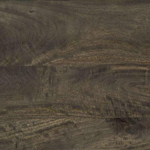 Schwarze Sideboards 60x33x75cm Mango Massivholz 2er Set