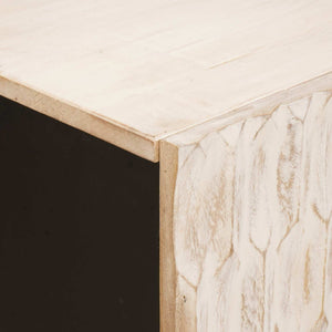 Sideboard Weiß Gewaschen 180 cm