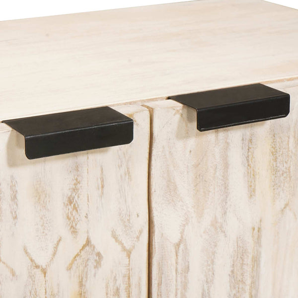 Sideboard Weiß Gewaschen 180 cm