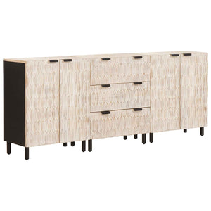 Sideboard Weiß Gewaschen 180 cm