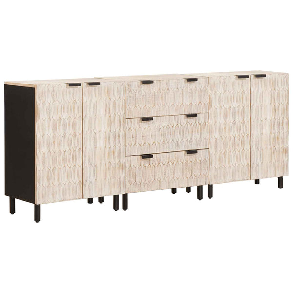 Sideboard Weiß Gewaschen 180 cm