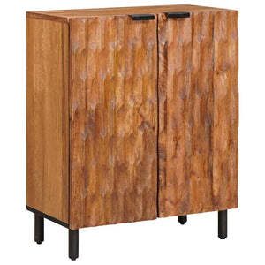 Akazienbraunes Sideboard, 3-teilig, 60x33x75 cm