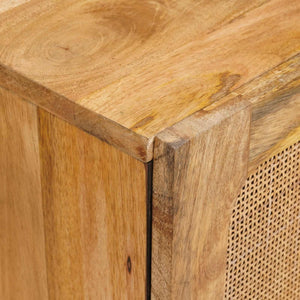 Mango Massivholz Sideboard Braun 180cm