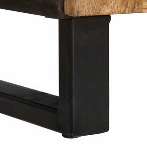 Badmöbel Set Mango Massivholz 3-teilig