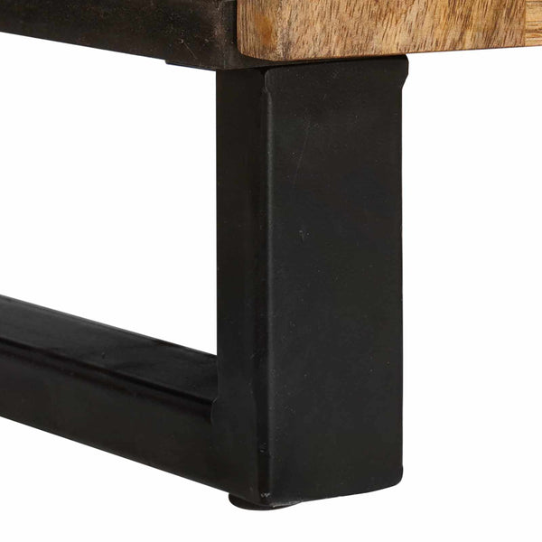 Badmöbel Set Mango Massivholz 3-teilig